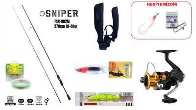 Fujin Sniper 270 cm 10–40 gr & Shimano FX 4000 FC Spin Seti - 1