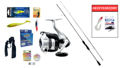 Fujin Sniper 270cm 15-55gr&Daiwa Strikeforce 4000 B Spin Seti - 1