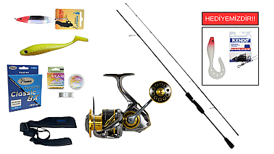 Fujin Sniper 270cm 15-55gr&Ryuji Ares X 4000M 5+1BB Spin Seti - 1