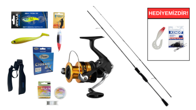 Fujin Sniper 270cm 15-55gr&Shimano FX 4000 FC Spin Seti - 1