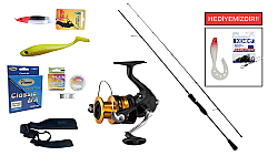 Fujin Sniper 270cm 15-55gr&Shimano FX 4000 FC Spin Seti - 1
