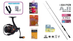 Fujin Sniper Aji 205 cm 0.3–5 gr & Savage Gear Orange LTD 1000 FD 8+1BB LRF Seti - Fujin