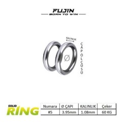 Fujin Solid Ring Halka 5 No - Fujin