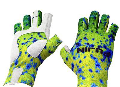 Fujin Sportif Balıkçı Eldiveni Yeşil - 1