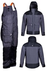 Fujin Storm Mont & Salopet Takım Black Grey - Fujin