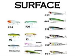FUJIN Surface Minnow SF-90SW Maket Balık - 1