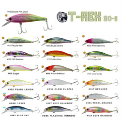 Fujin T-Rex 80S 11gr 80mm Maket Balık - Fujin