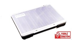 FUJIN Tackle Box 104DS Çift Taraflı Maket Balık Kutusu - Fujin