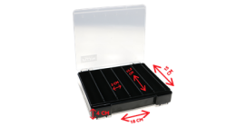 Fujin Tackle Box 125DS Çift Taraflı Slim Maket Balık Kutusu - 5