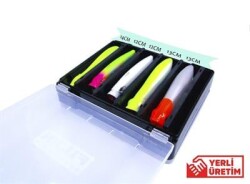 Fujin Tackle Box 145DS Çift Taraflı Maket Balık Kutusu - 3