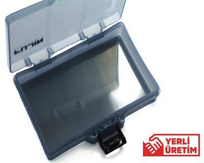 Fujin Tackle Box 15RD 14cm Maket Balık Kutusu Gri - 2
