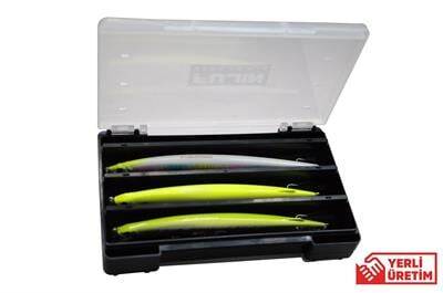 Fujin Tackle Box 210DS 21cm Çift Taraflı Maket Balık Kutusu - 3
