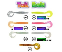 Fujin Tail Bait 105mm Silikon Balık - Fujin