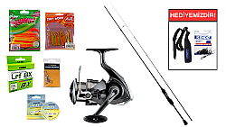 Fujin TheOne 172cm 02-3gr&Daiwa Crossfire 26 LT 1000 LRF Seti - Daiwa