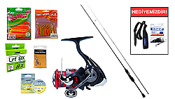 Fujin TheOne 172cm 02-3gr&Daiwa Ninja 23 LT 1000 LRF Seti - Daiwa