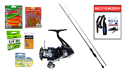 Fujin TheOne 186cm 04-5gr&Shimano Nexave FI 1000 LRF Seti - Shimano