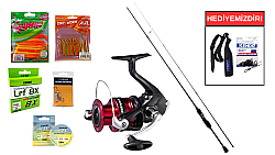 Fujin TheOne 186cm 04-5gr&Shimano Sienna 500 FG LRF Seti - Shimano
