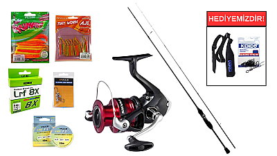 Fujin TheOne 186cm 04-5gr&Shimano Sienna 500 FG LRF Seti - 1