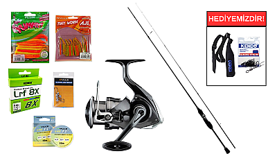 Fujin TheOne 198cm 04-5gr&Daiwa Crossfire 26 LT 1000 LRF Seti - 1