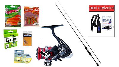 Fujin TheOne 198cm 04-5gr&Daiwa Ninja 23 LT 1000 LRF Seti - 1