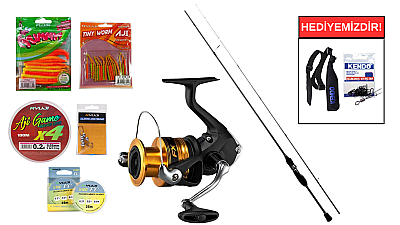 Fujin TheOne 198cm 04-5gr&Shimano FX 1000 FC LRF Seti - 1