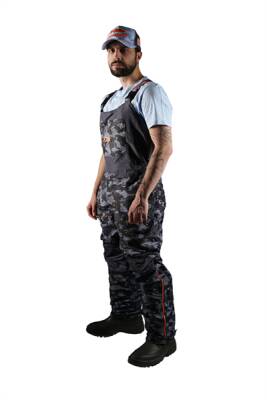 Fujin Trousers Tulum Camo Grey - 1