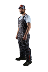 Fujin Trousers Tulum Camo Grey - Fujin