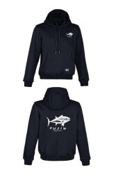 Fujin Tuna Hoodie Black Sweatshirt Erkek - Fujin