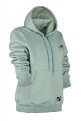 Fujin Tuna Hoodie Mint Sweatshirt Kadın - 1