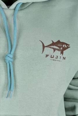 Fujin Tuna Hoodie Mint Sweatshirt Kadın - 4