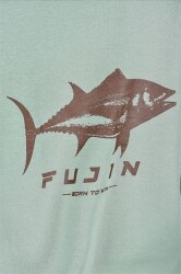 Fujin Tuna Hoodie Mint Sweatshirt Kadın - 6