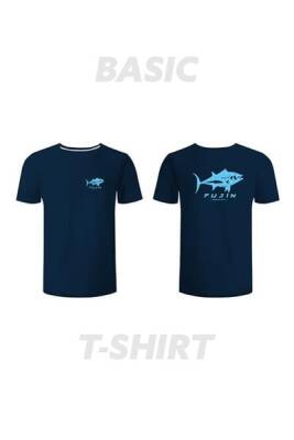 Fujin Tuna T-Shirt Lacivert - 1
