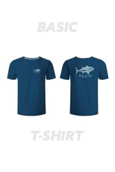 Fujin Tuna T-Shirt Mavi - Fujin