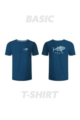 Fujin Tuna T-Shirt Mavi - 1