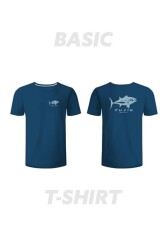 Fujin Tuna T-Shirt Mavi - Fujin