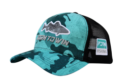 Fujin Turquoise Camo Fish Balıkçı Şapkası - Fujin