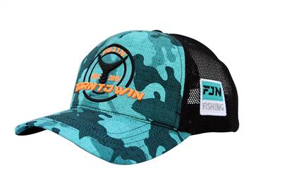 Fujin Turquoise Camo Tuna Balıkçı Şapkası - 4