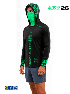 Fujin Valhalla Algea S26 Black Green - 1