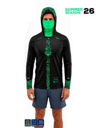 Fujin Valhalla Algea S26 Black Green - 2