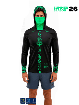 Fujin Valhalla Algea S26 Black Green - 2