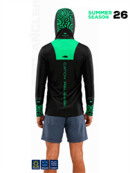 Fujin Valhalla Algea S26 Black Green - 3