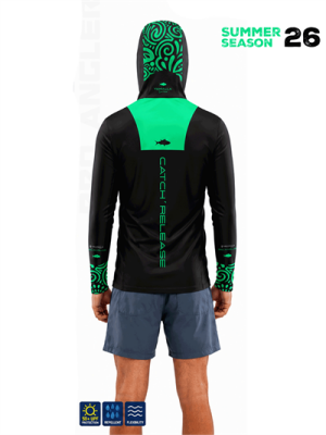 Fujin Valhalla Algea S26 Black Green - 3