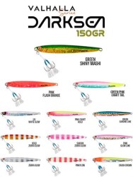Fujin Valhalla Darksea 150gr Metal Jig Yem - Fujin