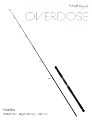 Fujin Valhalla Overdose 244cm max 120gr Popping Kamışı - Fujin