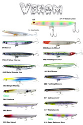 Fujin Venom 120mm 20gr Su Üstü Maket Balık - Fujin