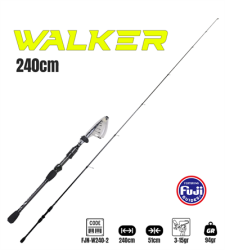 Fujin Walker 240cm 3-15gr Teleskopik Spin Kamışı - Fujin