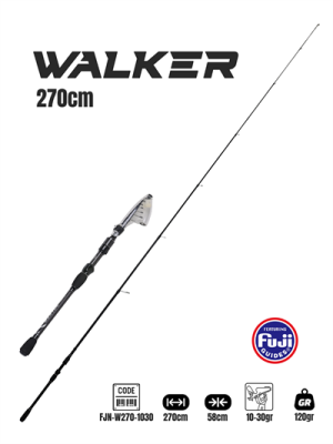Fujin Walker 270cm 10-30gr Teleskopik Spin Kamışı - 1