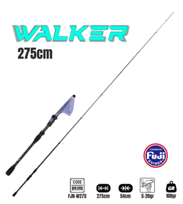 Fujin Walker 275cm 5-20gr Teleskopik Spin Kamışı - 1
