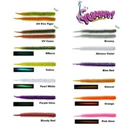 FUJIN Yummy Sandworm 7cm LRF Silikonu - Fujin