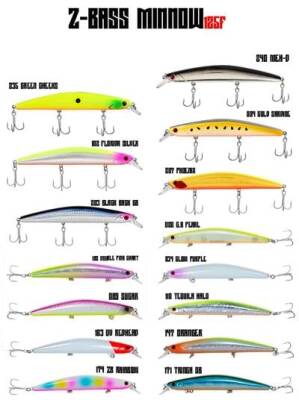 Fujin Z-Bass Minnow 125F 21gr Maket Balık - 2